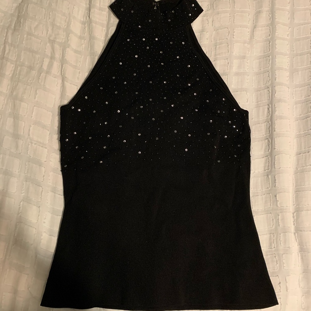 Michelle Nicole Black Party Top!